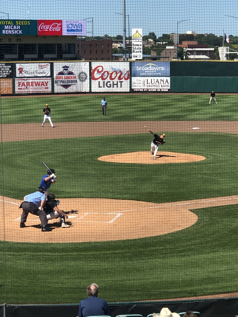 Keegan starts on the mound for the Hawks.