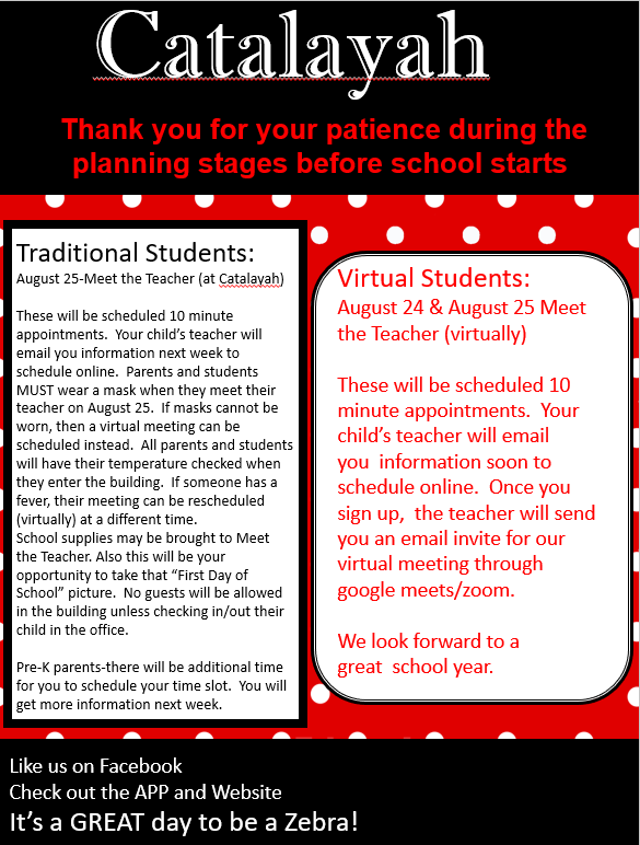 Newsletter for August 12th