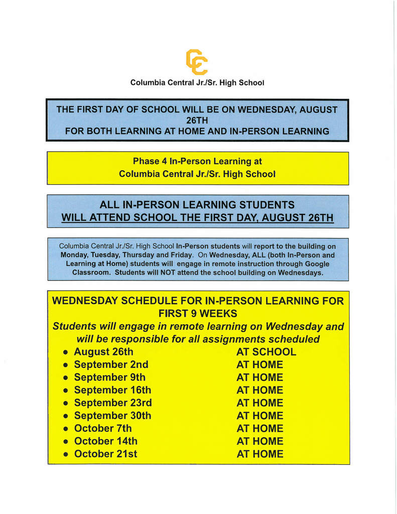 School Schedule
