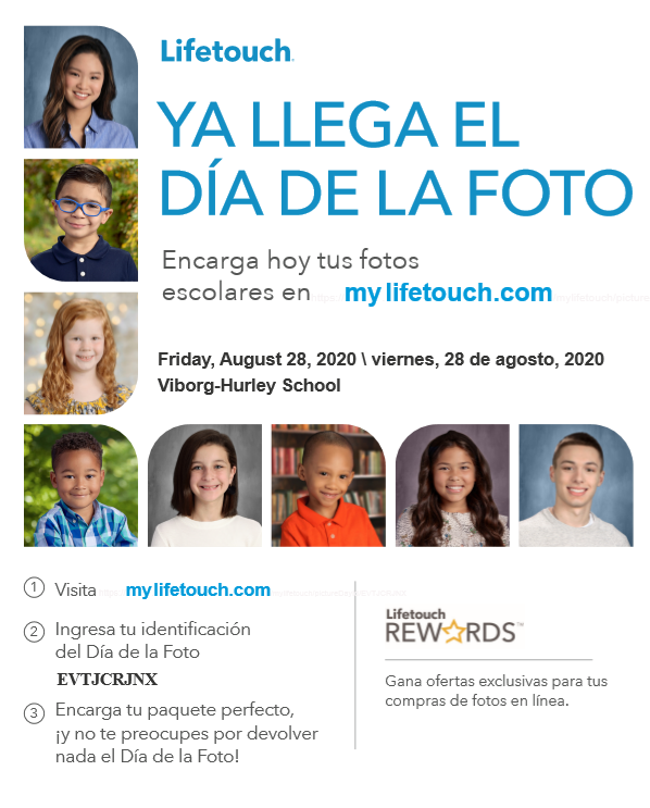 Fall Picture Day Flyer Spanish