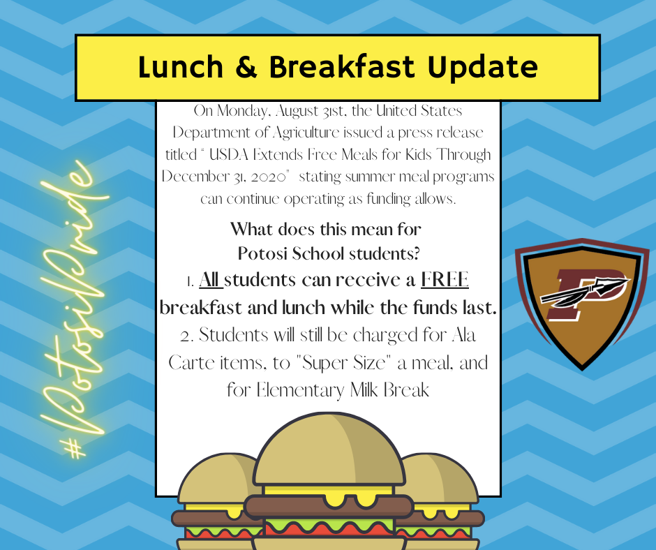 Lunch & Breakfast Update