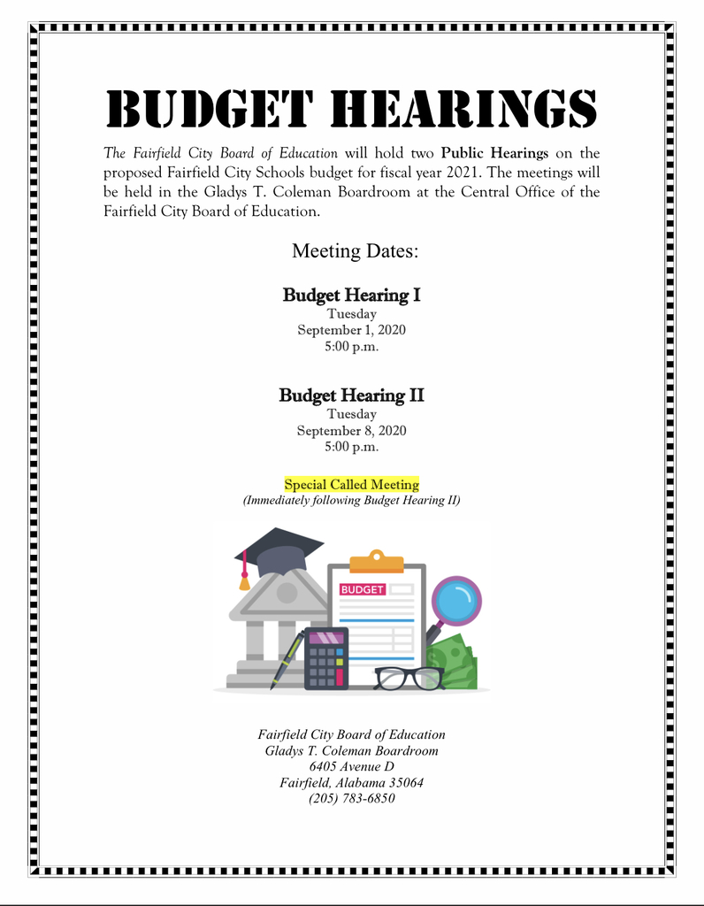 Budget Hearings