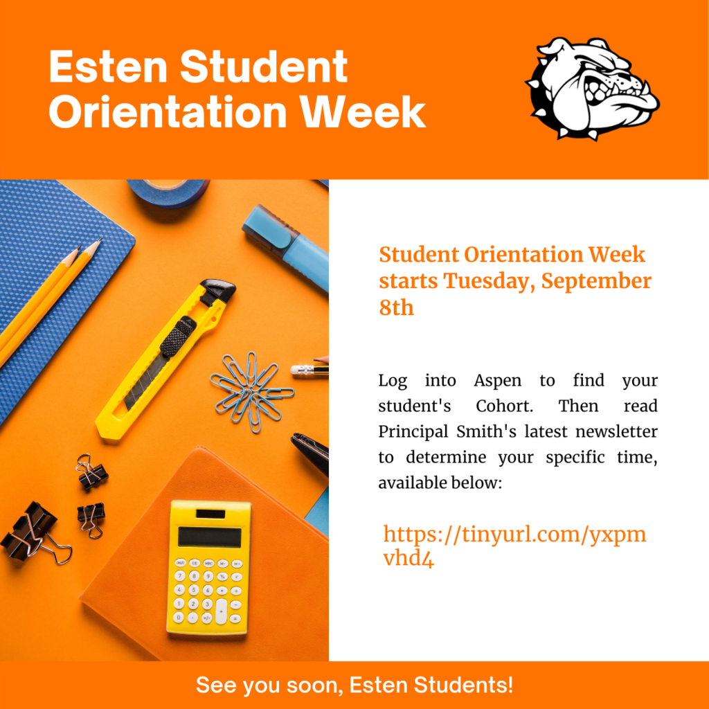 Esten Orientation Week