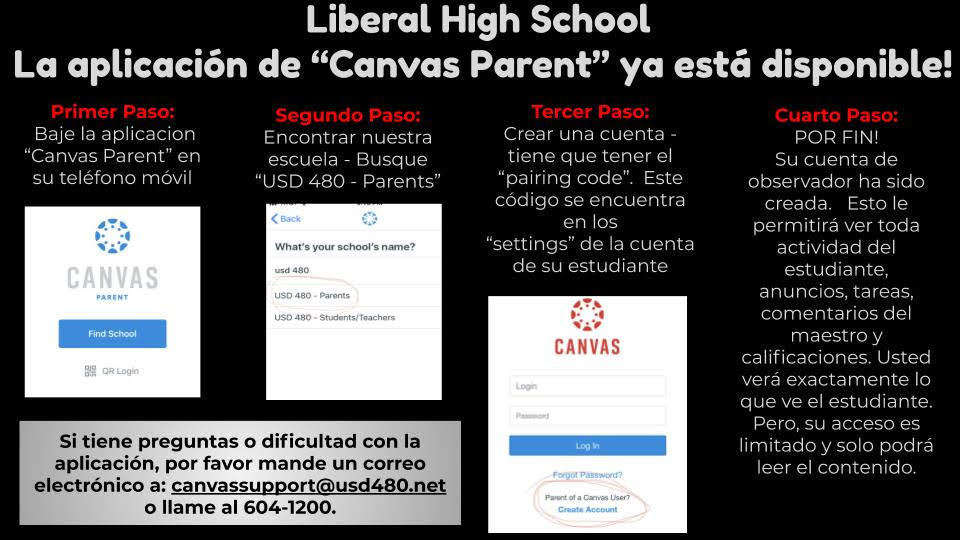 canvas parents spanish