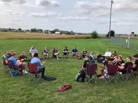 Potosi High School FCA Huddle