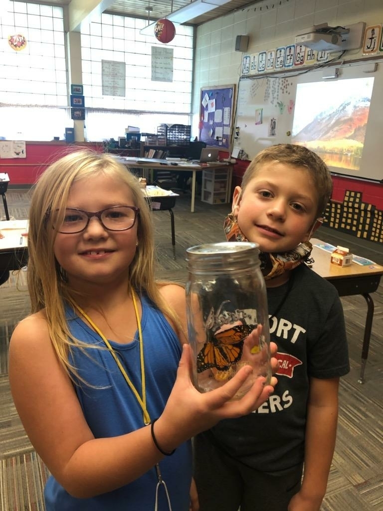 1st grade's new friend!