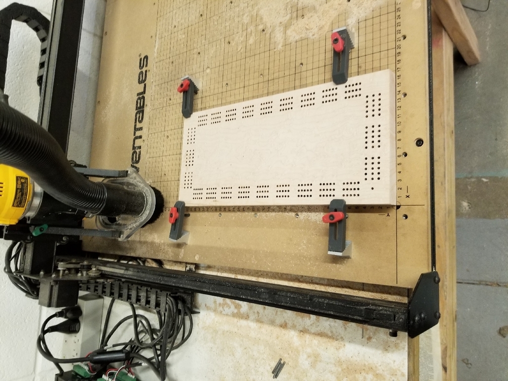 cnc cutting of the board