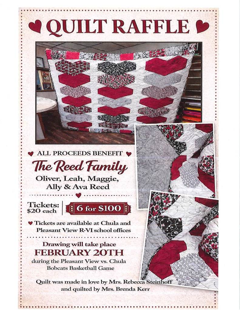 Reed Quilt Raffle