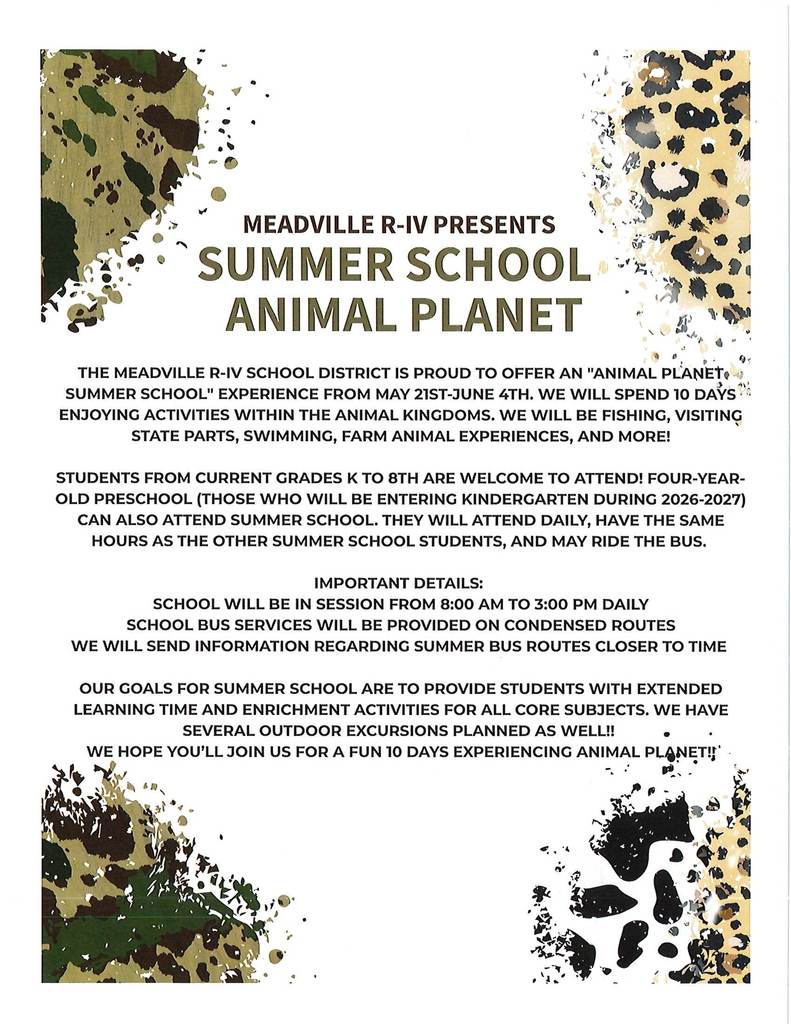 Meadville Summer School 2026