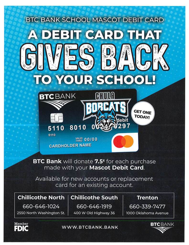 BTC Bank Debit Card