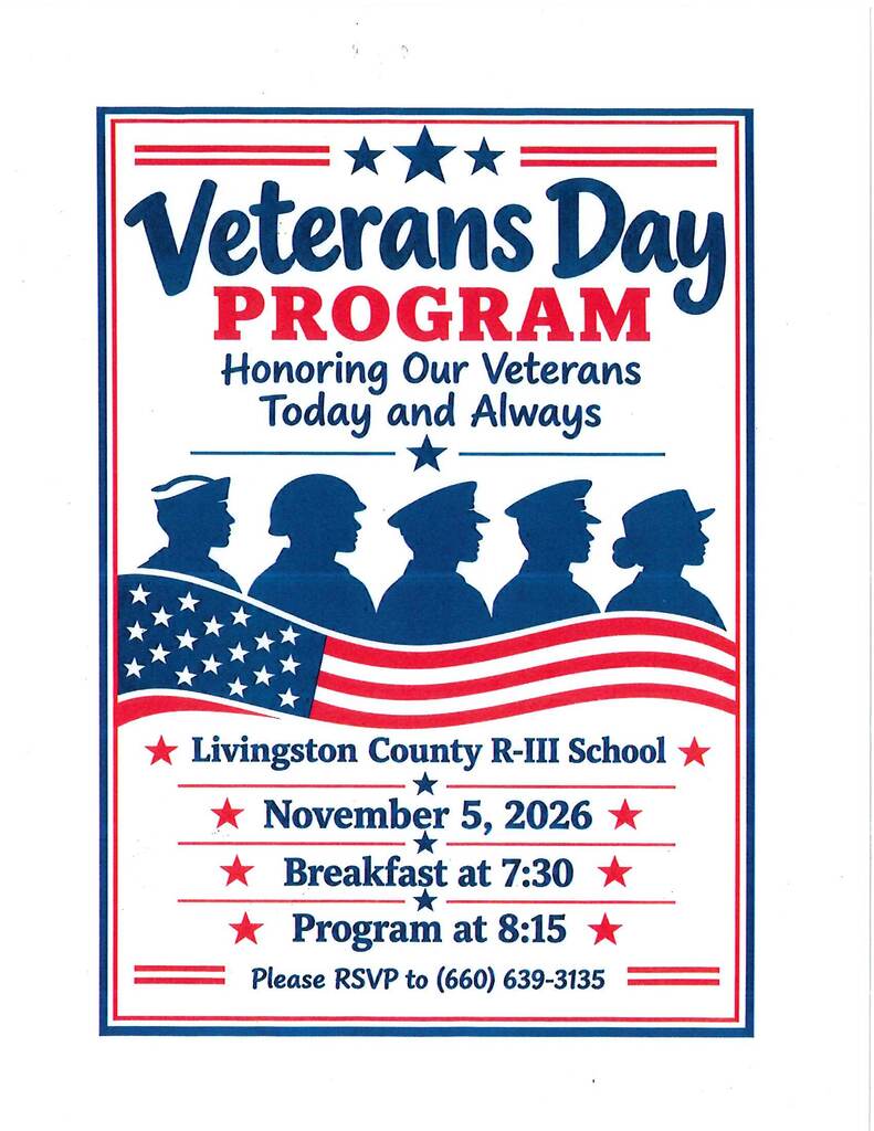 Veterans Day Celebration November 5, 2026