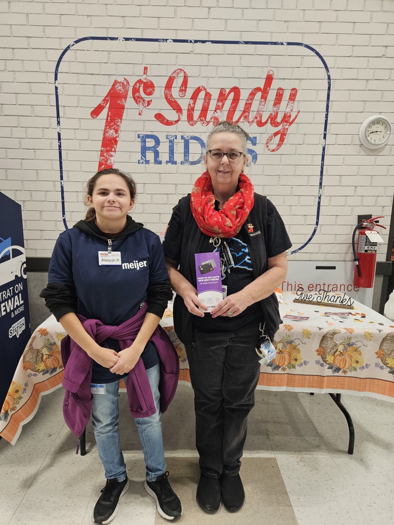 Aleeyah and Dawn at Meijer