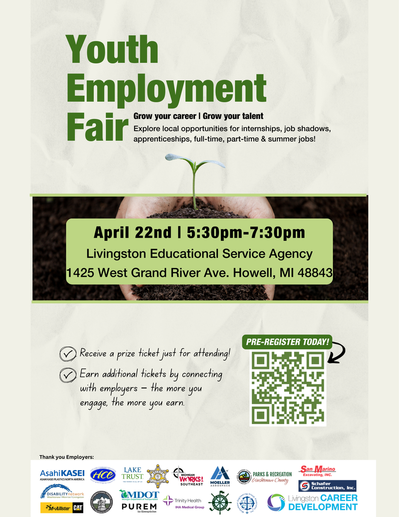 Youth Employment Fair Flier