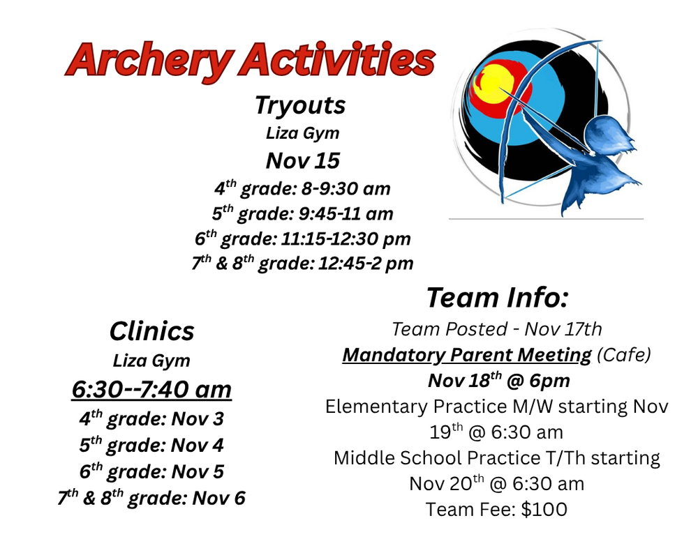 Archery Activities