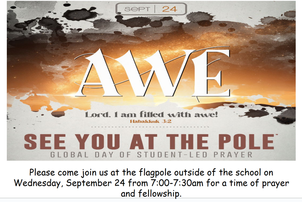 See You At The Pole September 2025