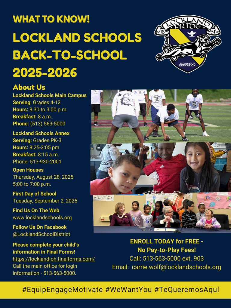 Back to School flyer
