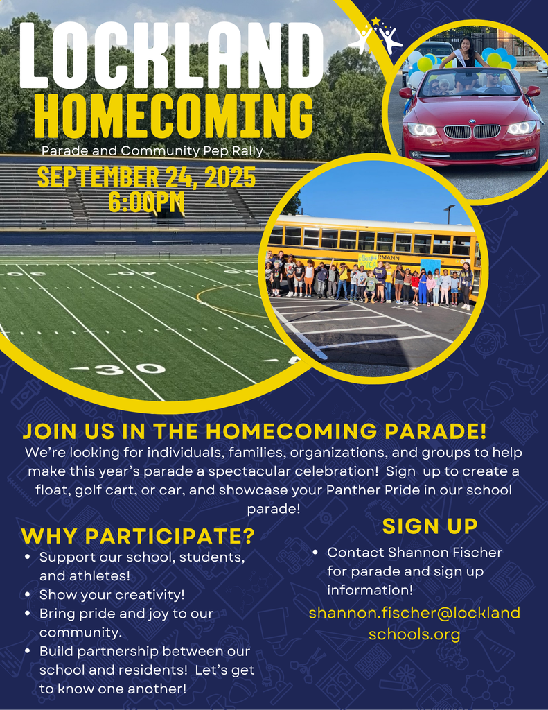Lockland Homecoming Parade participation invite to community