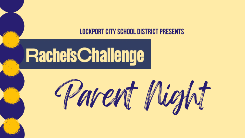 Rachel's Challenge Parent Night