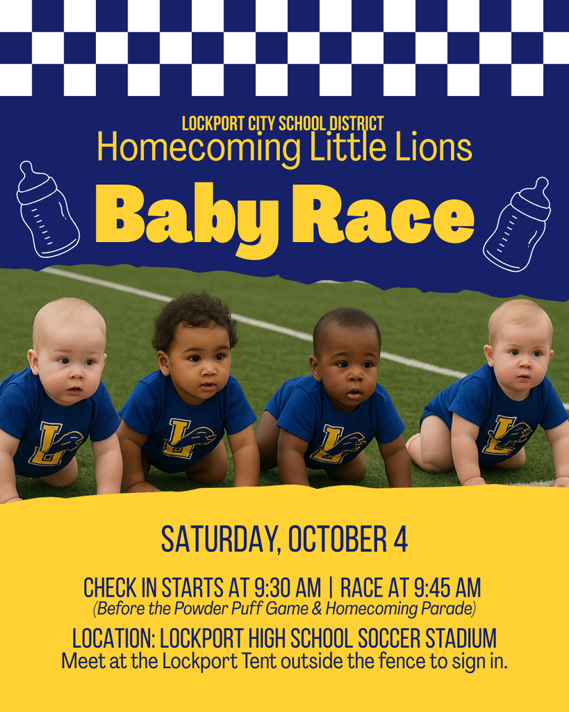 flyer for baby race