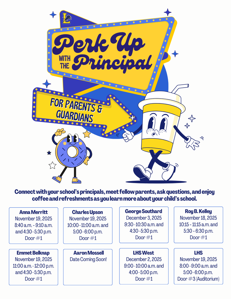 Perk Up Full Schedule