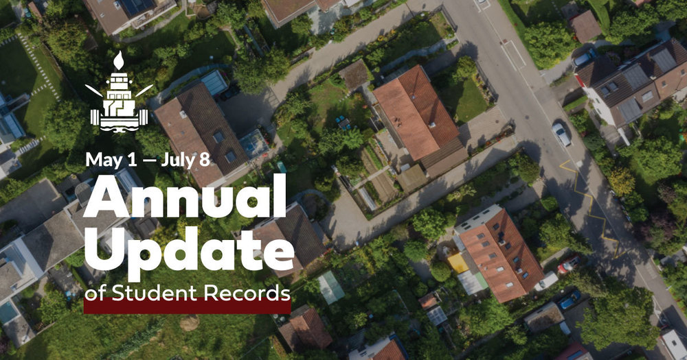 Annual Update of Student Records