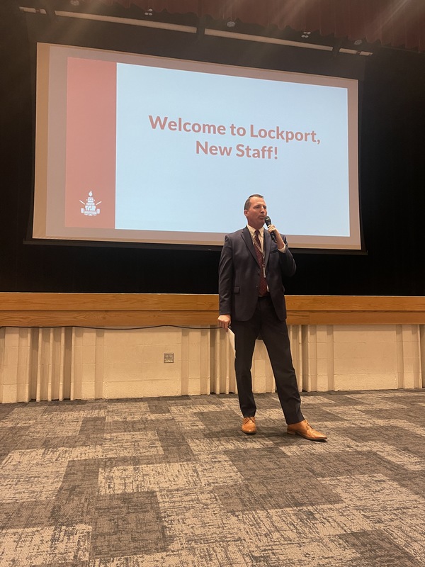 John Greenan at Teacher Institute Day