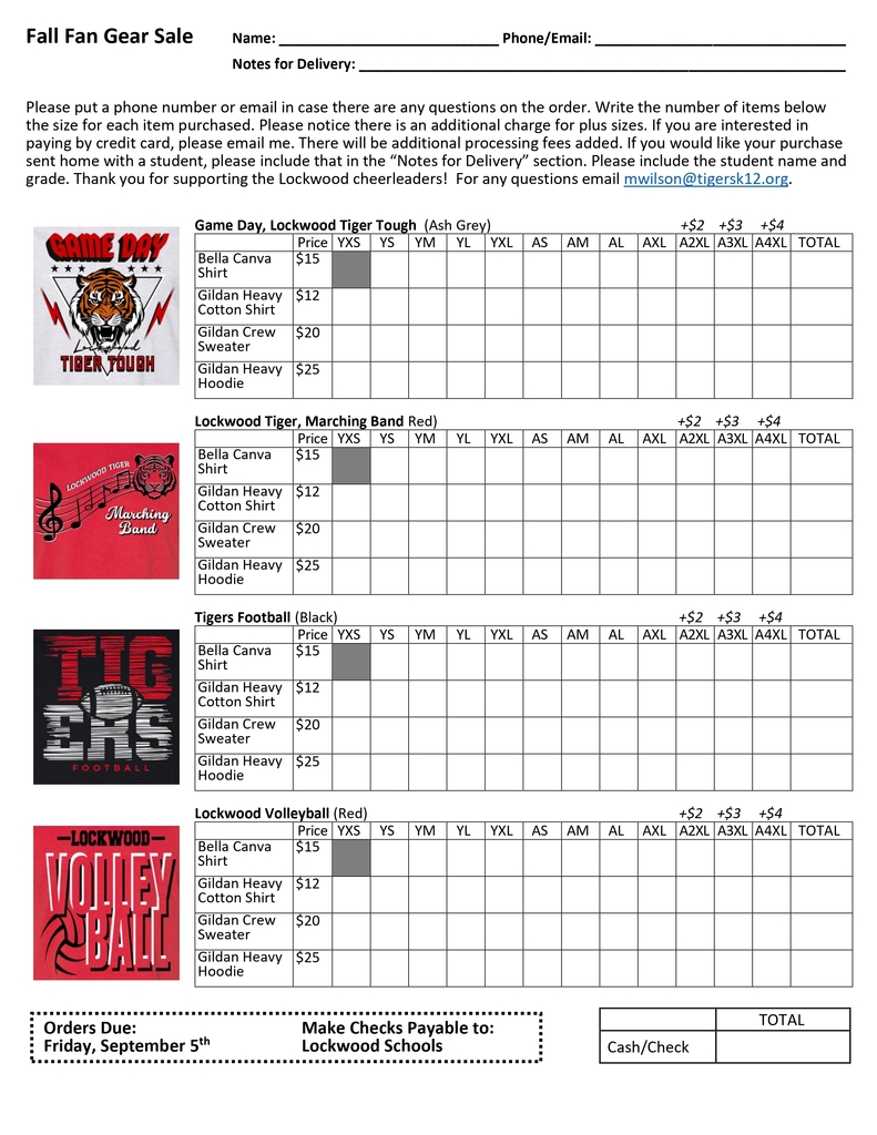fall fan gear