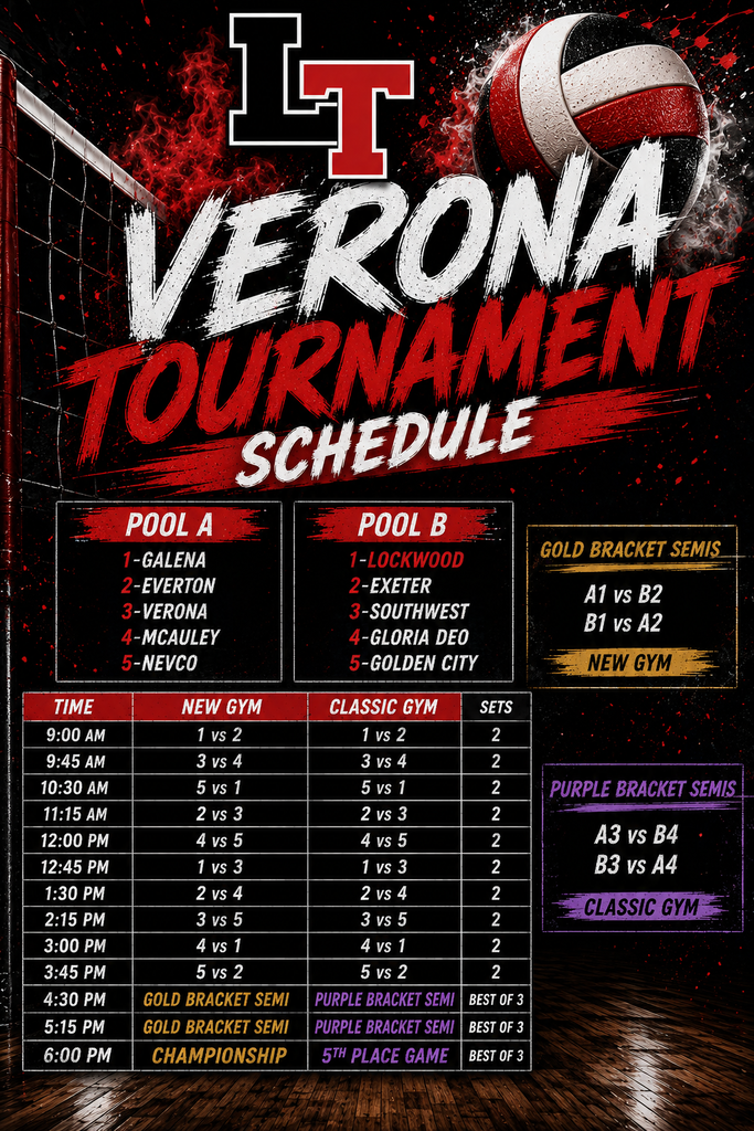 HS Vball at Verona Tourney 