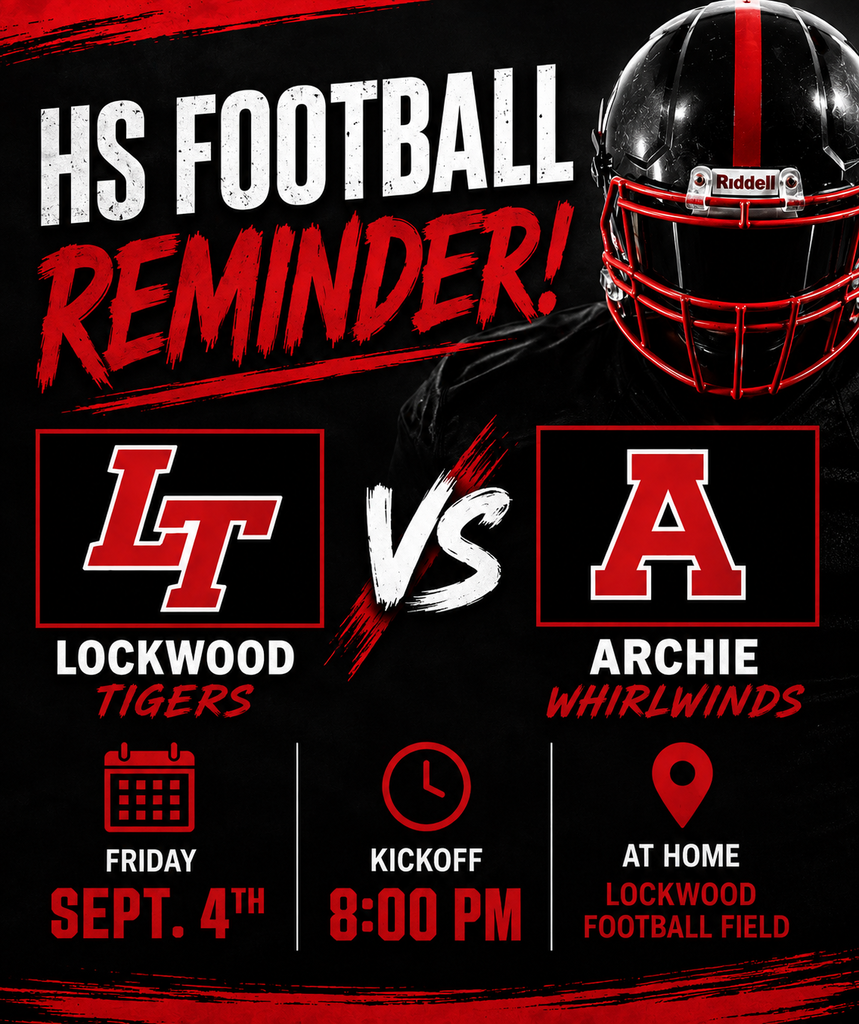 HS Football Reminder