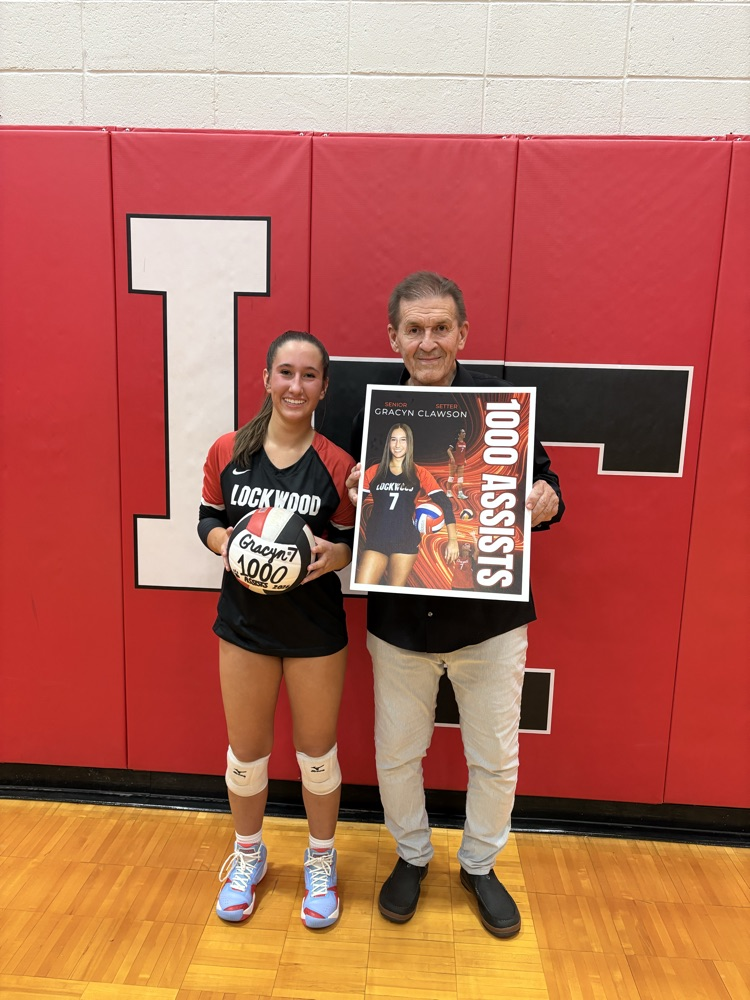 Gracyn Clawson 1000th career Assist