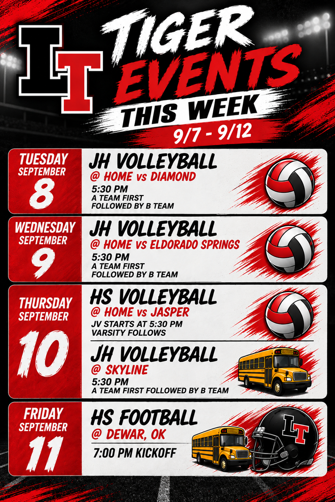 9/7-9/12 Events