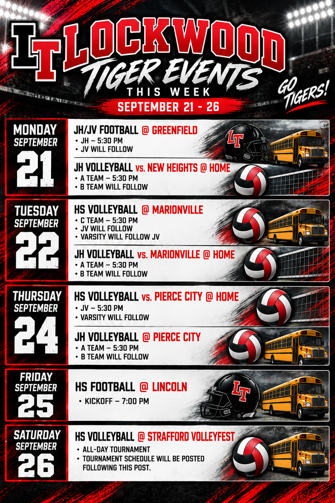 Events this Week 9/20