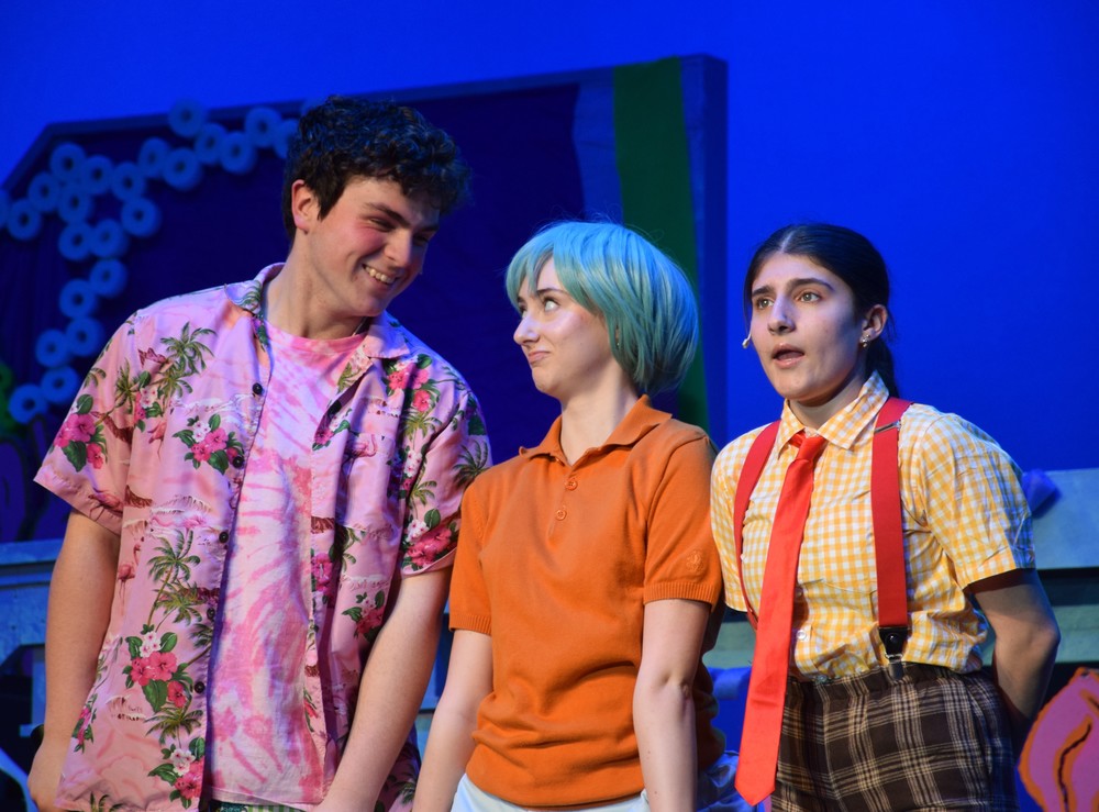 Patrick the Star, Squidward Tentacles and SpongeBob SquarePants are ready for an adventure.