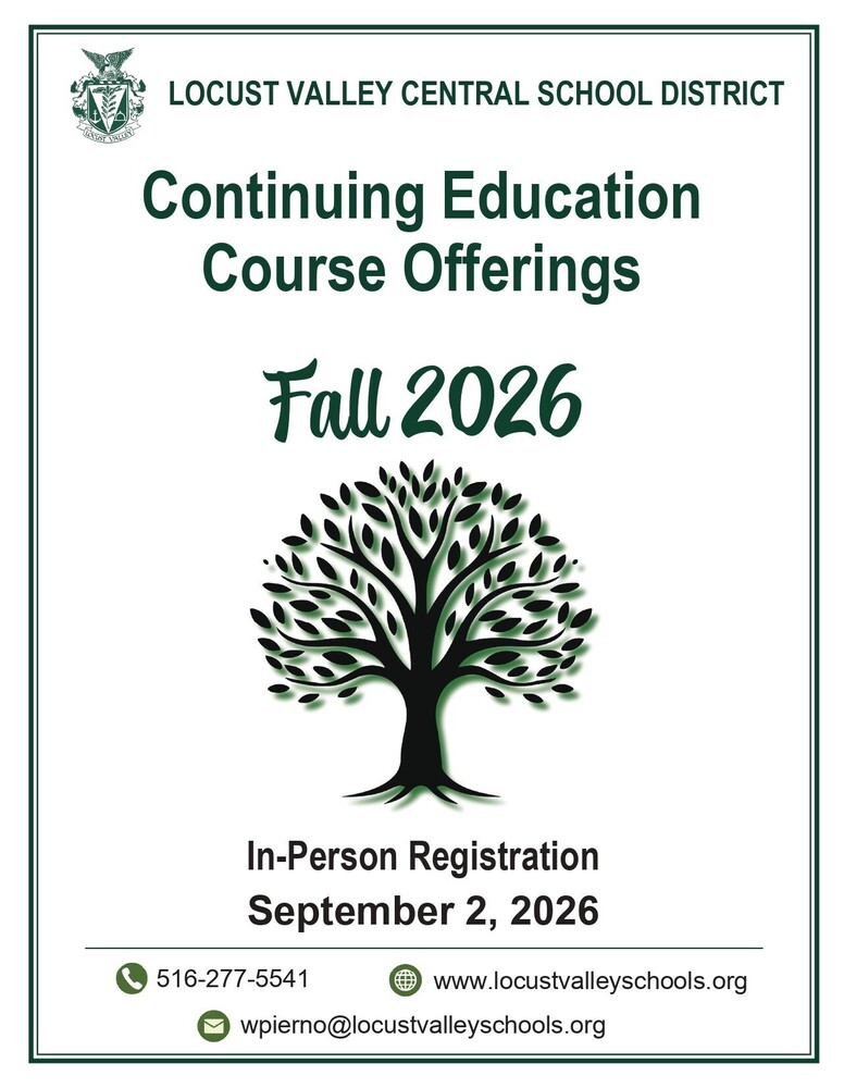 Continuing Education Fall 2026 Catalogue