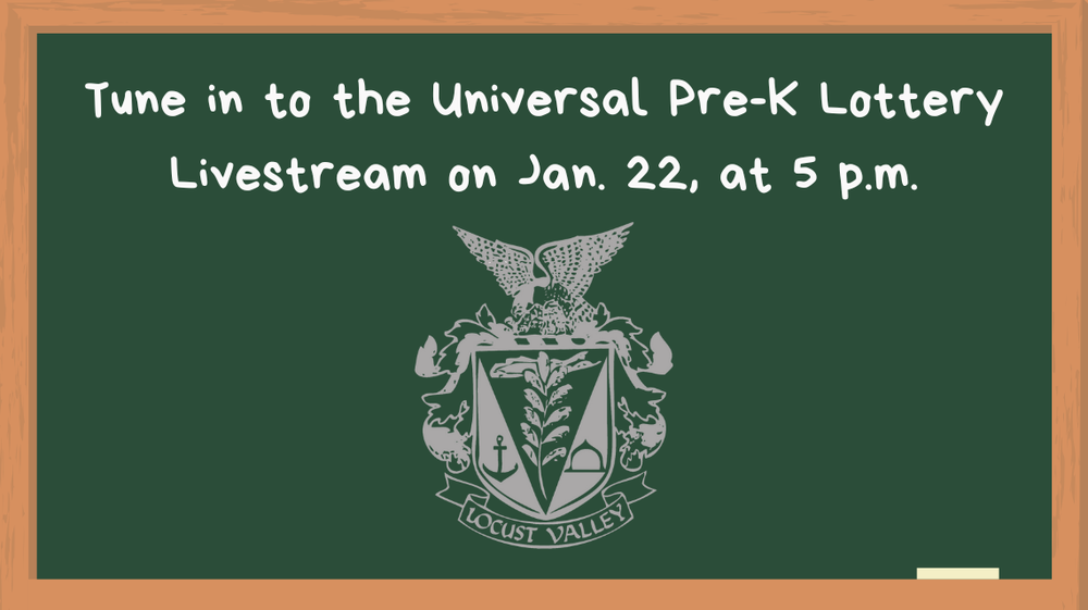 Tune in to the Universal Pre-K Lottery Livestream on Jan. 22, at 5 p.m.