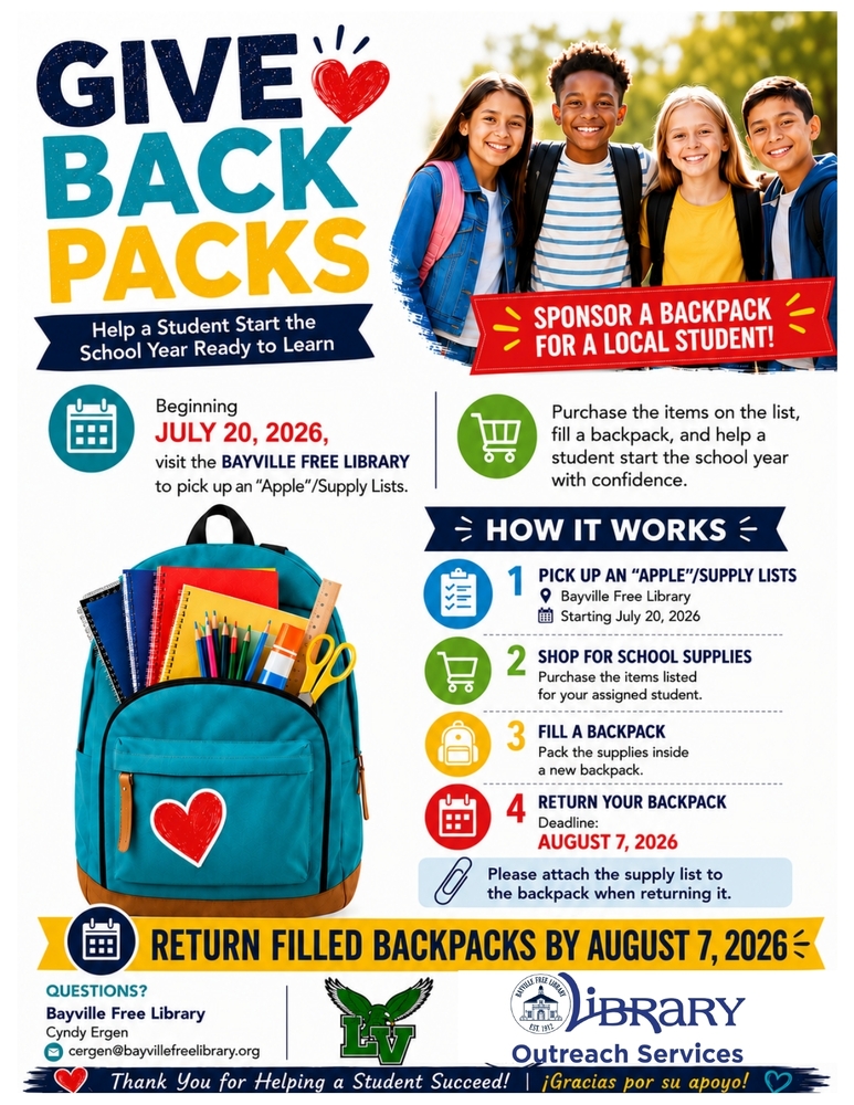 Give Backpacks 2026