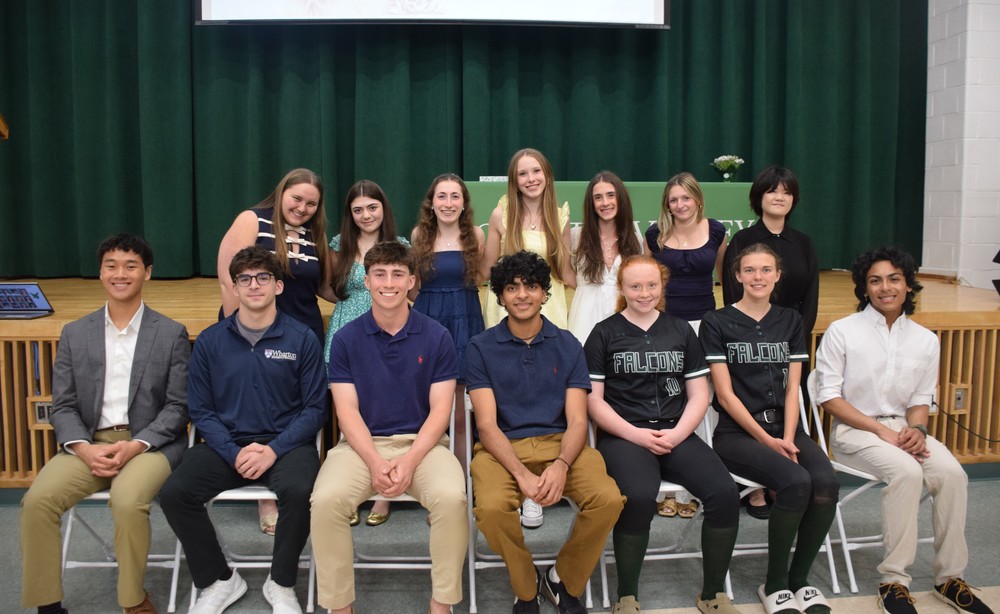 The Top 15 students in the LVHS Class of 2026.