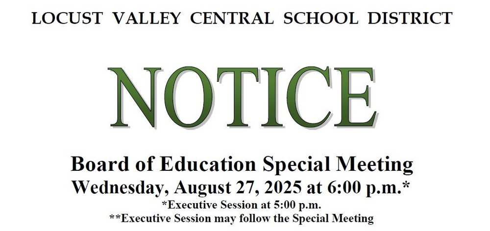 Notice of Board Meeting - 8/27/2025