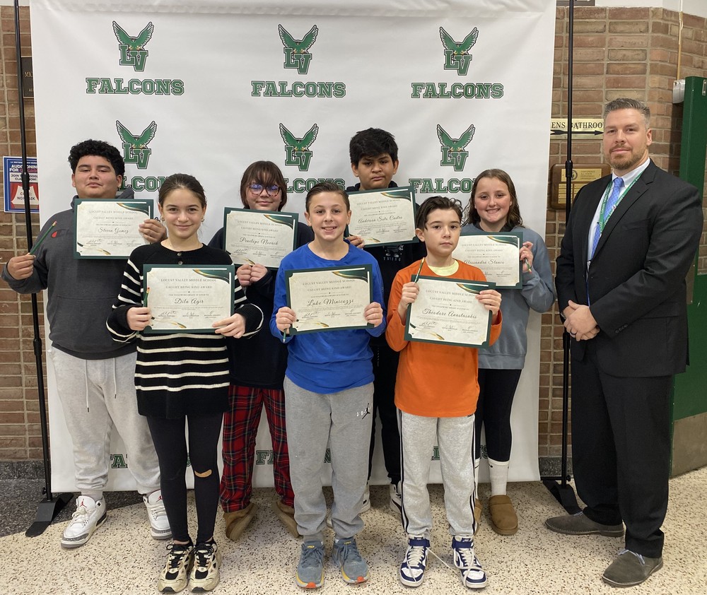 Middle Schoolers Honored For Acts Of Kindness Bayville Intermediate