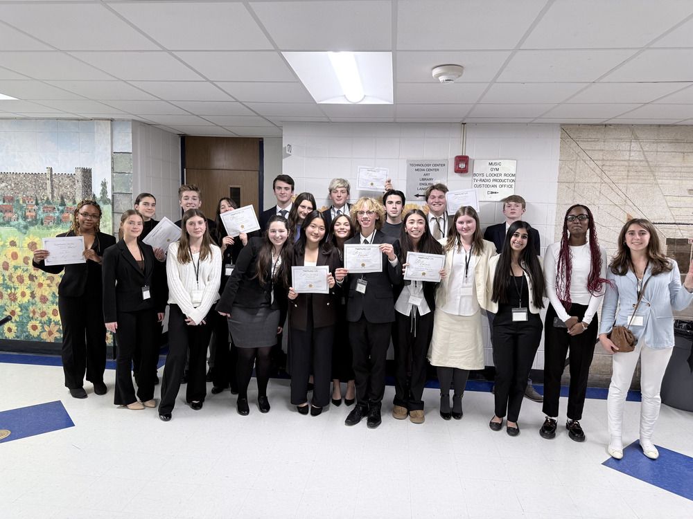 The Locust Valley High School Model UN team took home eight awards from the MetMUNC event at Plainview-Old Bethpage High School on Dec. 20.