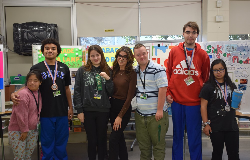 Jessica DiPardo's class at their science fair on Nov. 24.