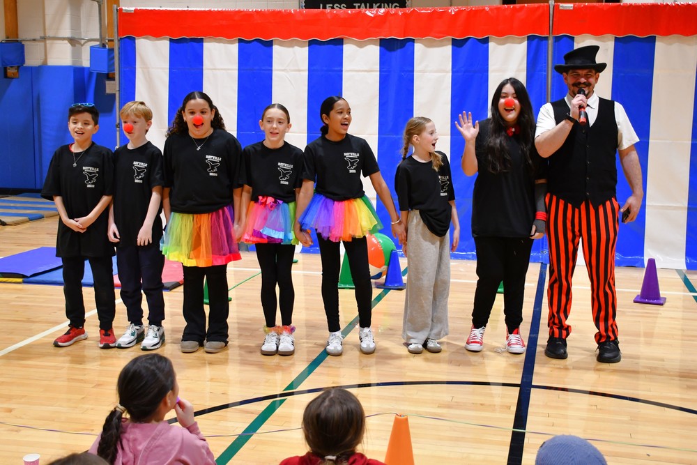 Bayville Intermediate School fifth graders clowned around at the Circus Night on Jan. 30.