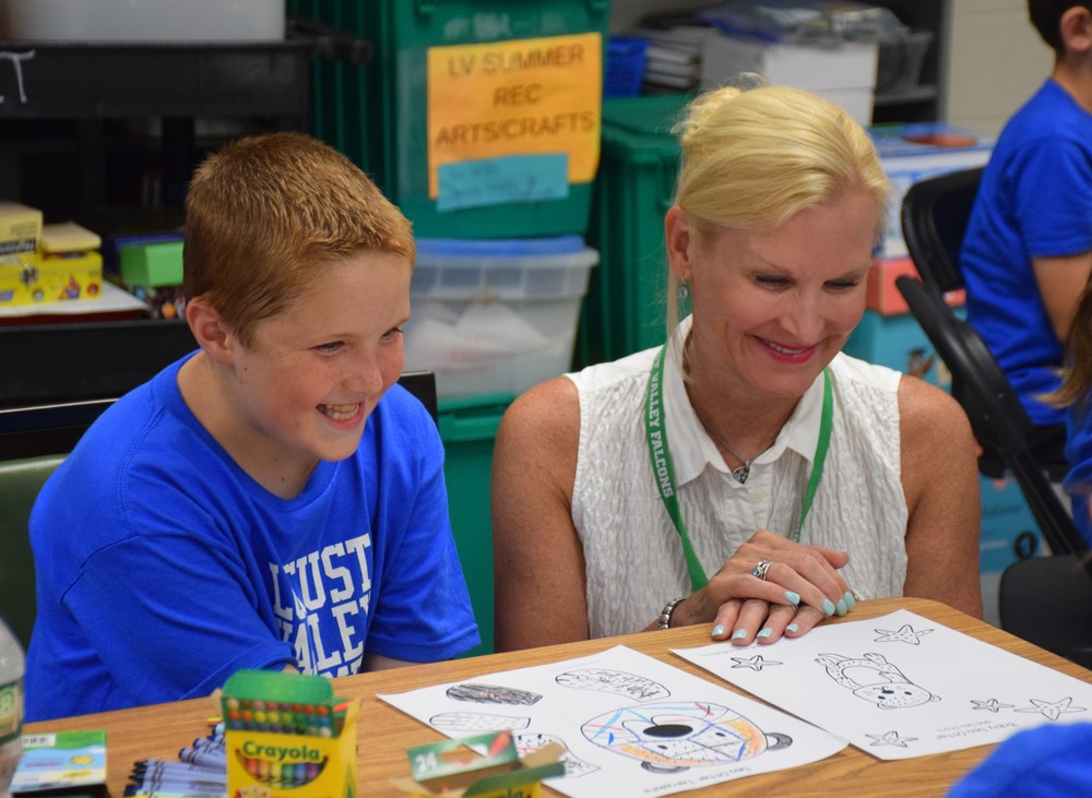 Dr. Turnow Visits Summer Recreation Camp