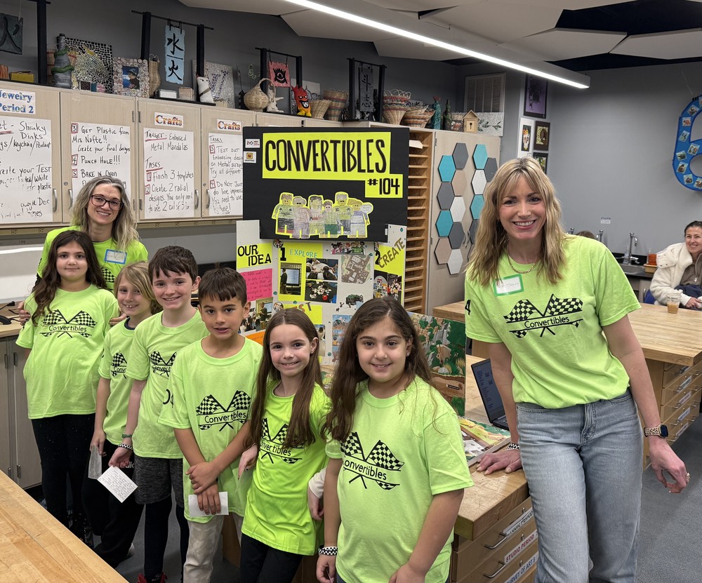 The LVI and AMP robotics team The Convertibles won the Best Poster Award at the FIRST Lego League Explore Festival in March 2026.