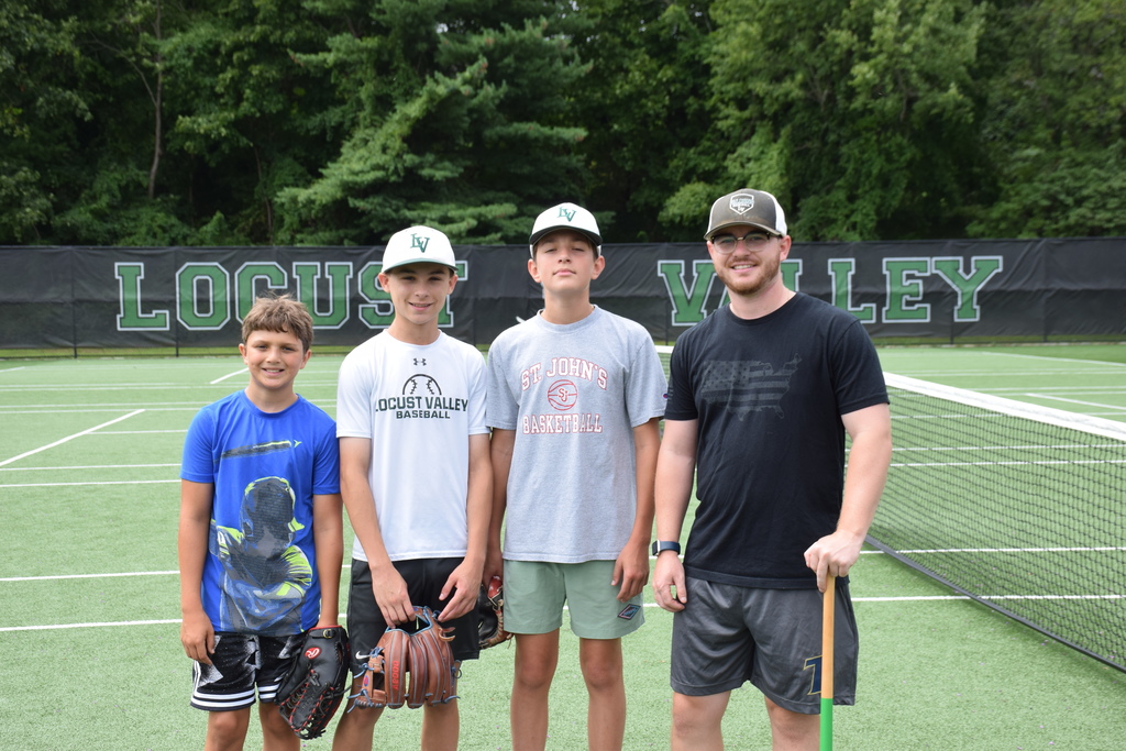 Members of the baseball team have an offseason practice.