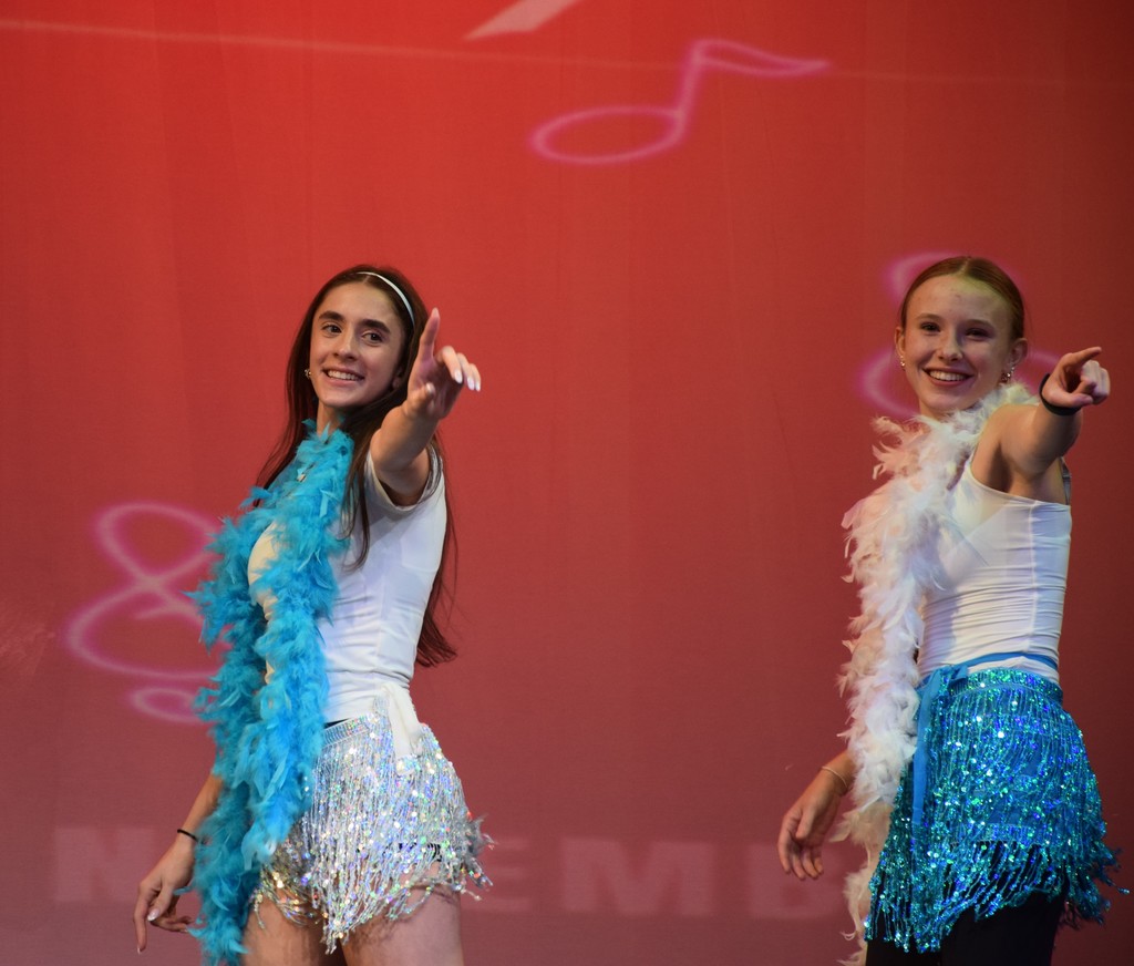 LV classmates perform "Dancing Queen" by ABBA.