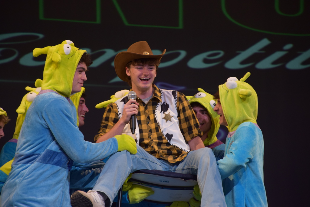LV high schoolers perform "You've Got a Friend in Me," from Toy Story.