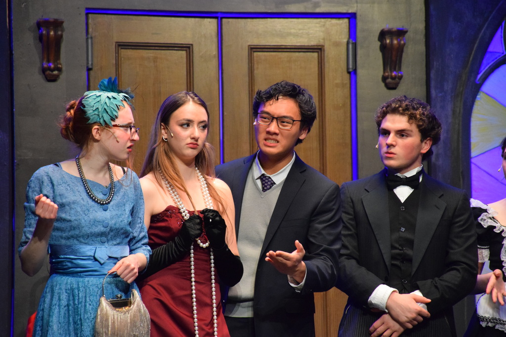 The Clue characters bicker.