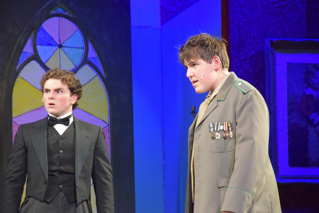 Colonel Mustard makes a threat.