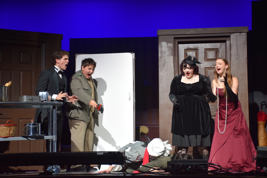 The characters discover the cook.